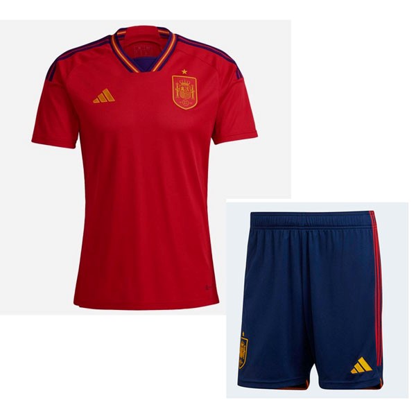 Camiseta España 1st Niño 2022-2023